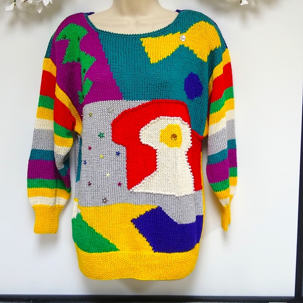 Colorful Nannell Sweater M